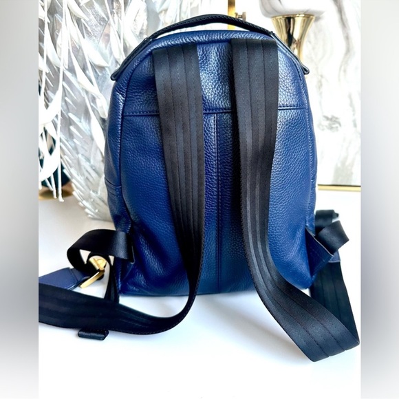 Marc Jacobs Mini Blue Leather Backpack NWT - Picture 3 of 13